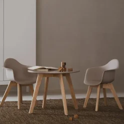 Quax Lot de 2 chaises enfant Argile