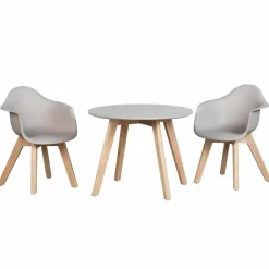 Quax Lot de 2 chaises enfant Argile