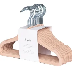 Lot de 15 cintres en velours noisette|3 sprouts Sale