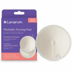 Lot de 4 coussinets d'allaitement lavables|Lansinoh Outlet