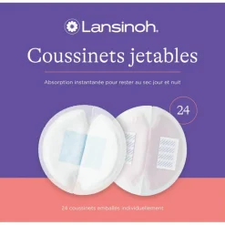 Discount Lansinoh Lot de 24 coussinets d'allaitement jetables