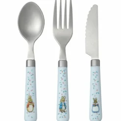 Lot de 3 couverts en inox Pierre Lapin|Petit Jour Paris Discount