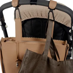 Best Pasito a pasito Lot de 2 crochets pour poussette Icon Caramel