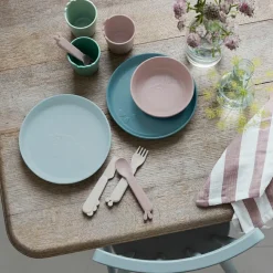 Clearance Done by Deer Lot de 4 cuillères Kiddish Lalee Rose