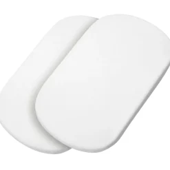 Outlet Maxi-Cosi Lot de 2 draps housse pour nacelle Oria blanc