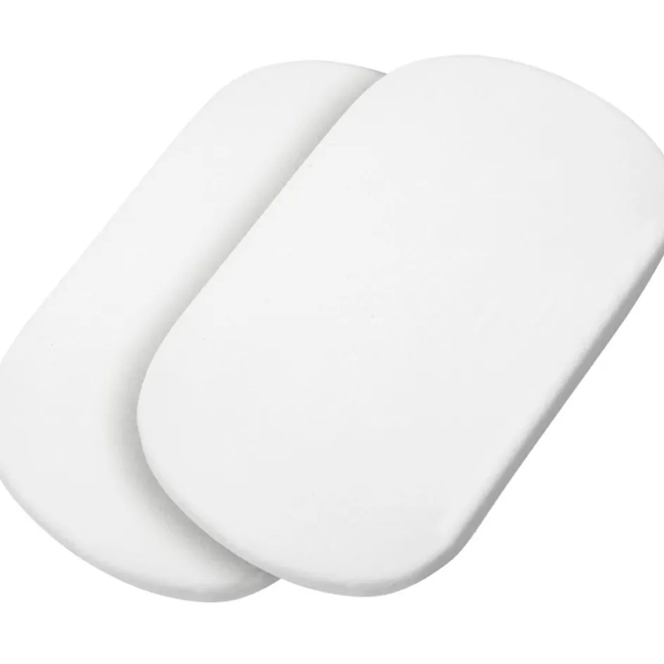 Outlet Maxi-Cosi Lot de 2 draps housse pour nacelle Oria blanc