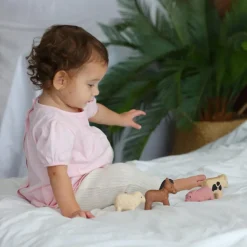 Online Plan Toys Lot de 4 figurines animaux de la ferme