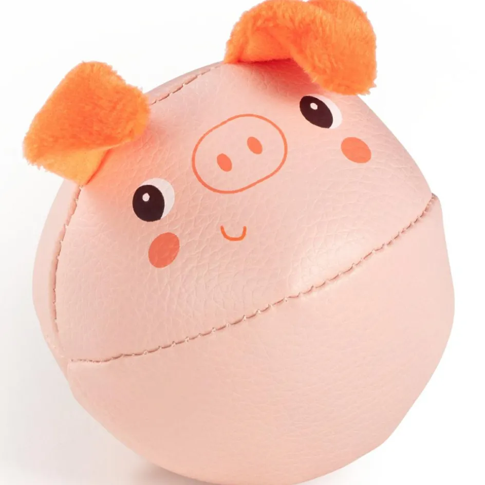 Hot Lilliputiens Lot de 4 formes hochets Ferme