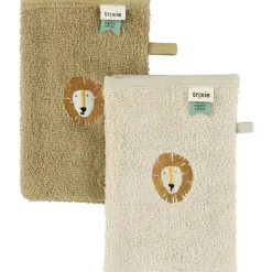 Best Trixie Lot de 2 gants de toilette Lion