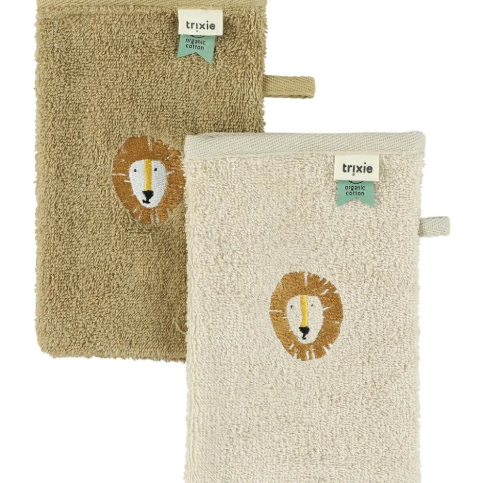 Best Trixie Lot de 2 gants de toilette Lion