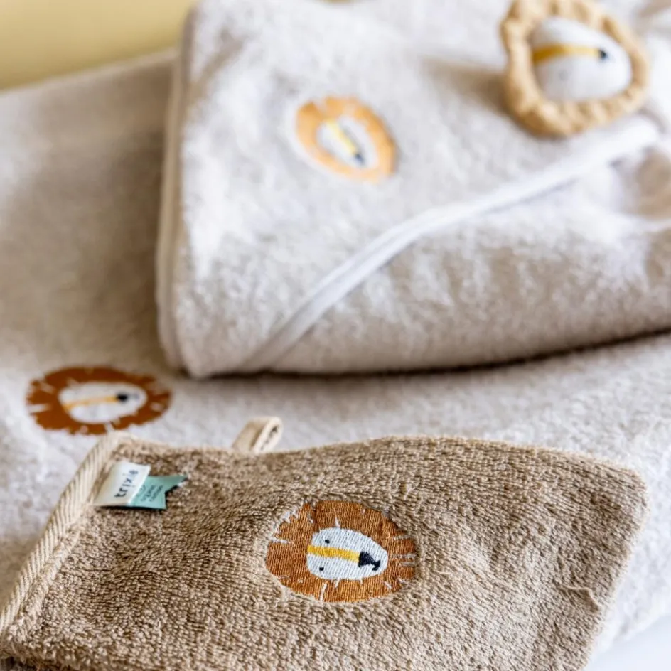 Best Trixie Lot de 2 gants de toilette Lion