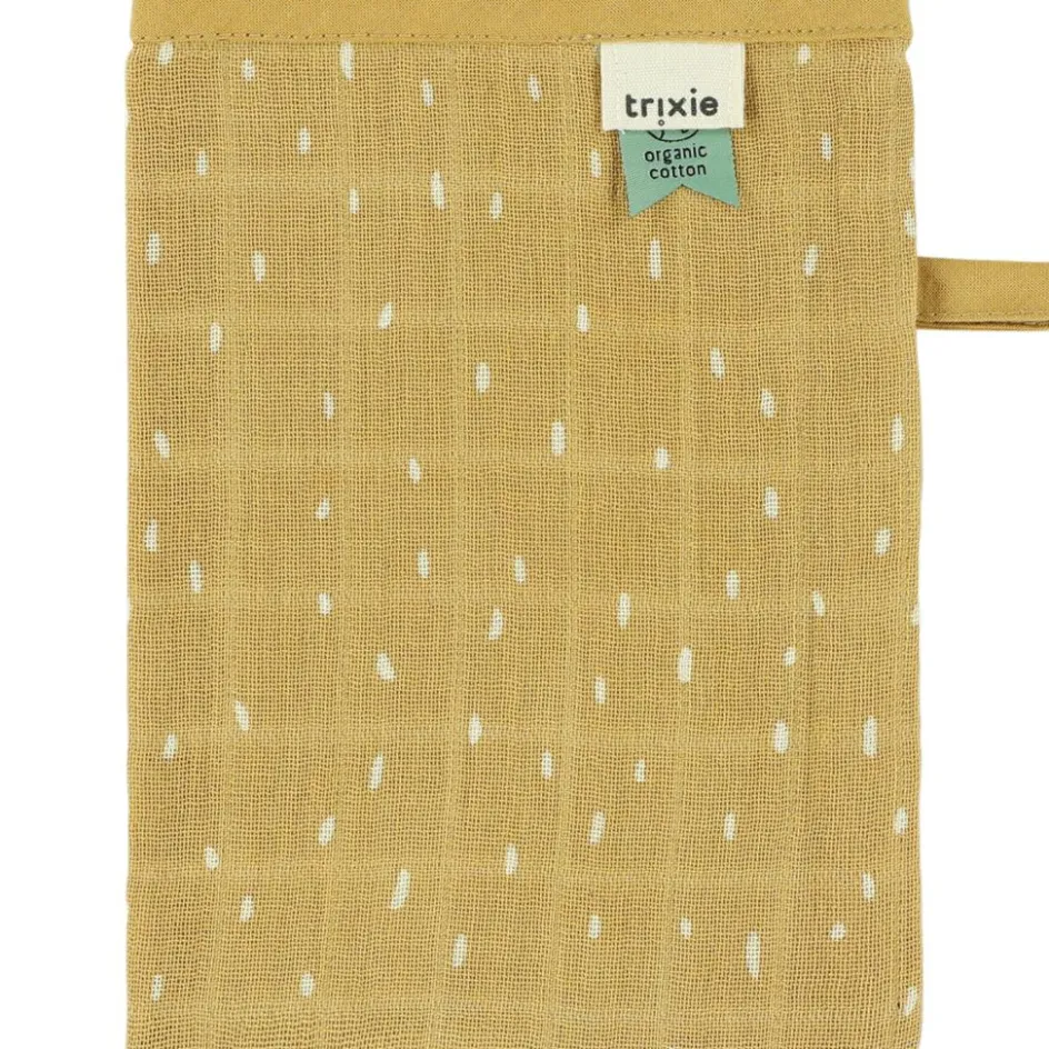 Best Trixie Lot de 3 gants de toilette en mousseline Lively Lion