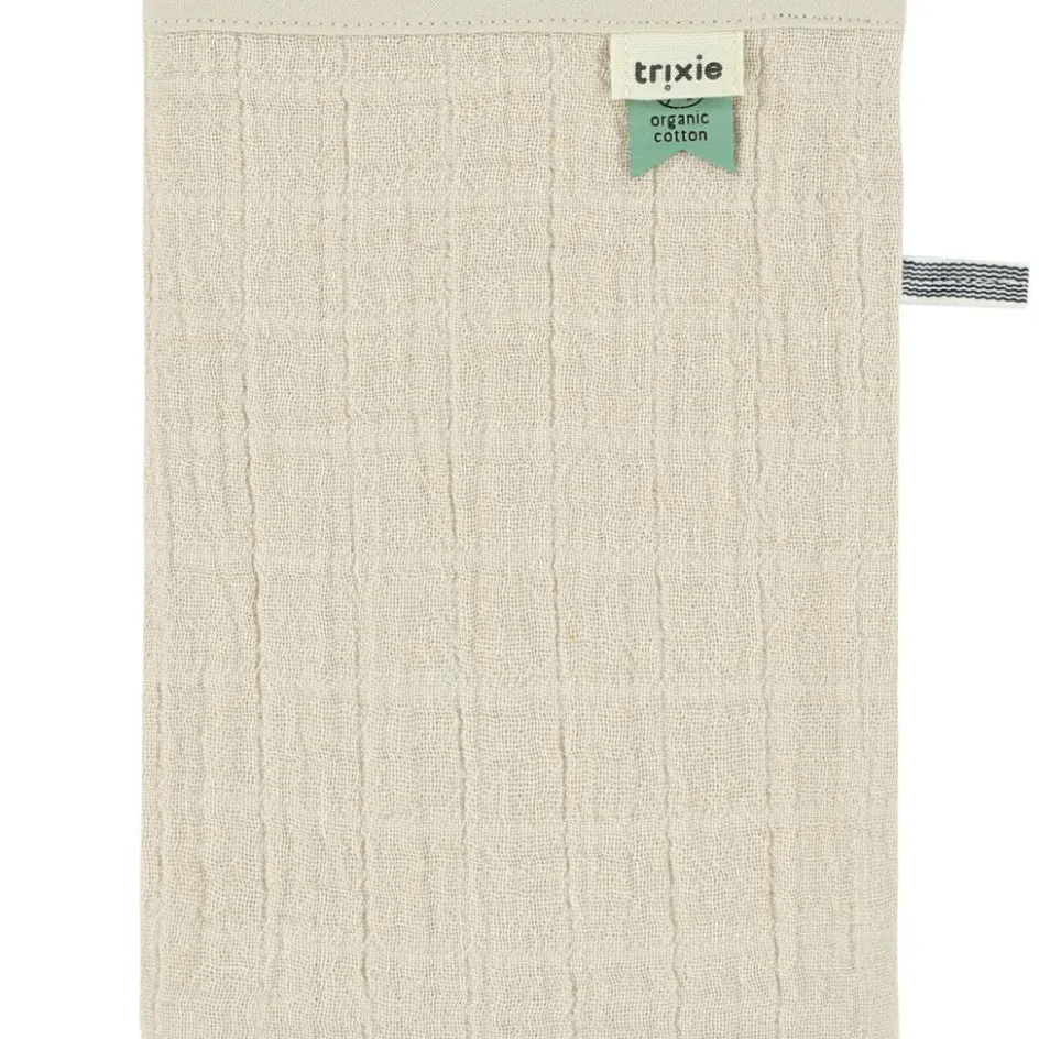Best Trixie Lot de 3 gants de toilette en mousseline Lively Lion
