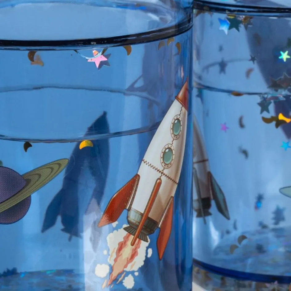 Outlet Konges Slojd Lot de 2 gobelets à paillettes Outer Espace