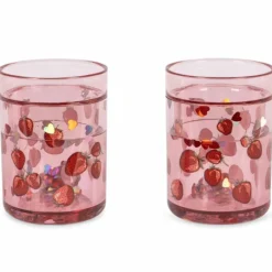 Lot de 2 gobelets à paillettes Fragola|Konges Slojd Outlet