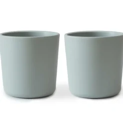 Outlet Mushie Lot de 2 gobelets Sage