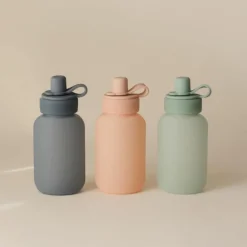 Outlet Mushie Lot de 2 gourdes alimentaires Blush