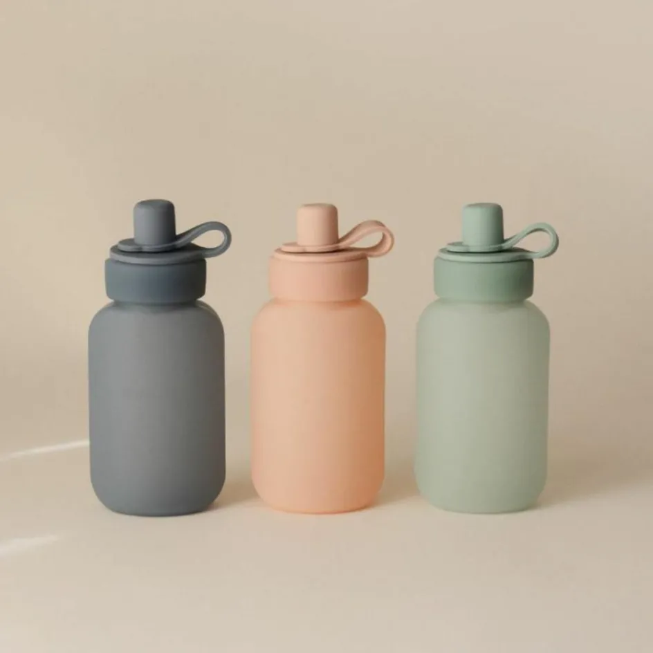 Outlet Mushie Lot de 2 gourdes alimentaires Blush