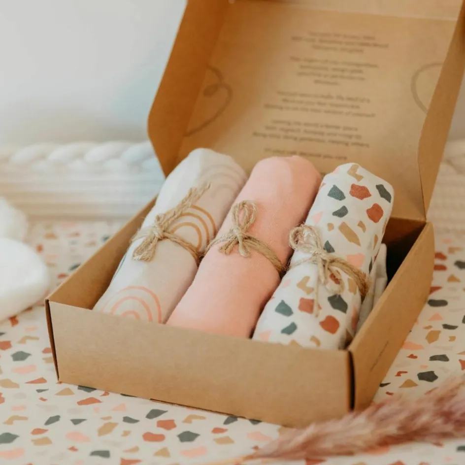 Lot de 3 housses de matelas à langer Rosetta (40 x 80 cm)|Yunioo Clearance