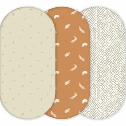 Best Yunioo Lot de 3 housses de matelas à langer Boho (40 x 80 cm)