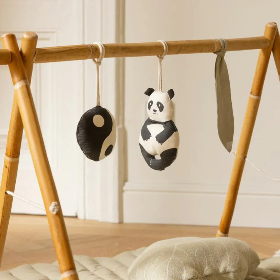 Lot de 3 jouets à suspendre bamboo Panda|Lorena Canals Outlet
