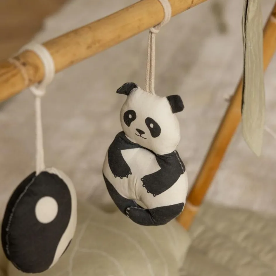 Lot de 3 jouets à suspendre bamboo Panda|Lorena Canals Outlet