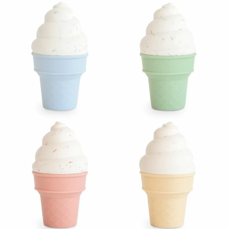 Sale Mushie Lot de 4 jouets de bain Ice Cream