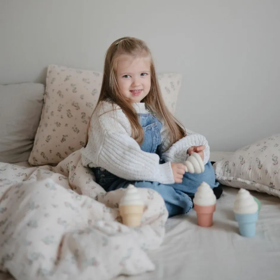 Sale Mushie Lot de 4 jouets de bain Ice Cream