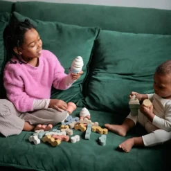 Sale Mushie Lot de 4 jouets de bain Ice Cream