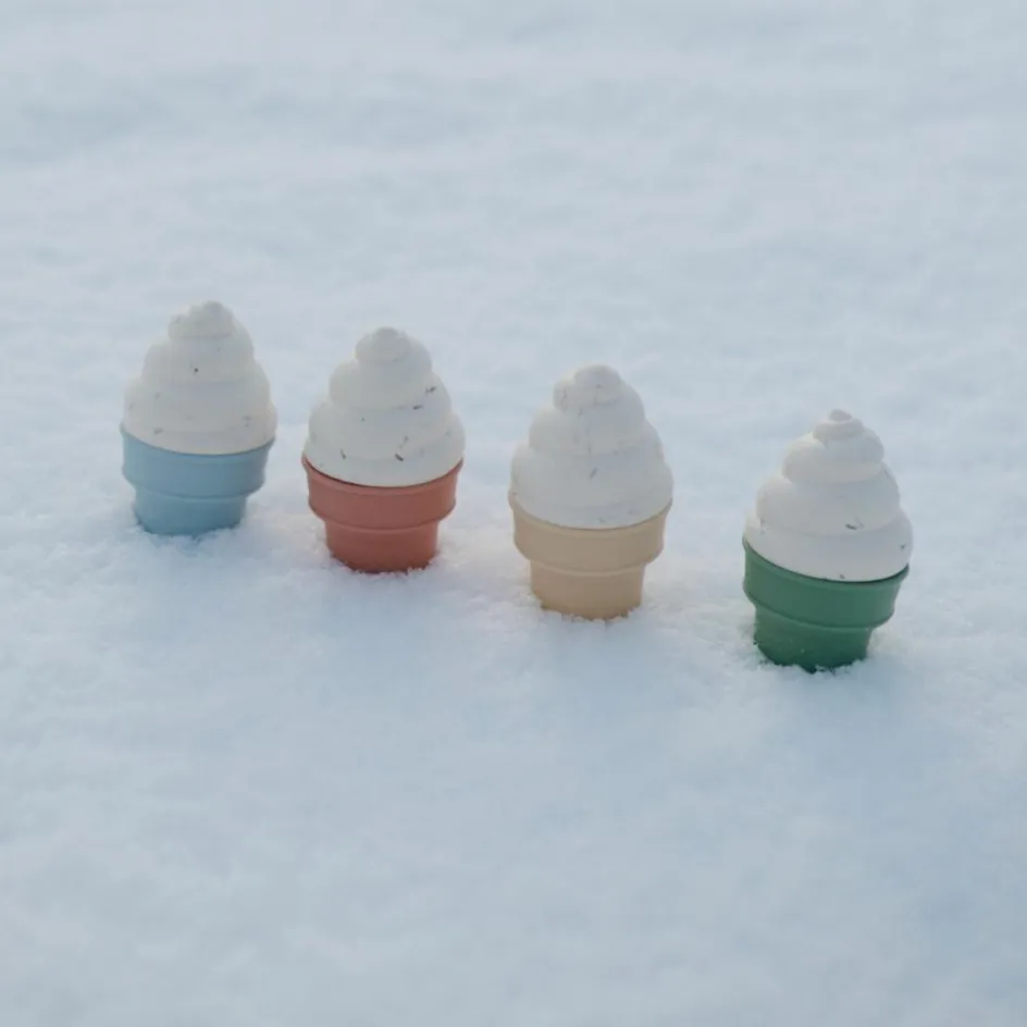 Sale Mushie Lot de 4 jouets de bain Ice Cream