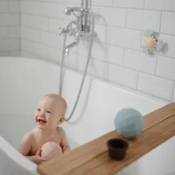 Lot de 3 jouets sensoriels Nesting Spheres Blush|Mushie Outlet