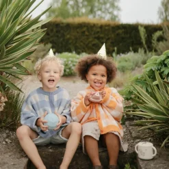 Lot de 3 jouets sensoriels Nesting Spheres Powder Blue|Mushie