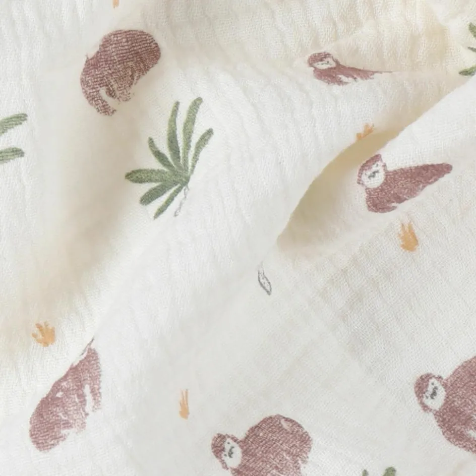 Best Noukie's Lot de 2 langes Cute gorilla (70 x 70 cm)