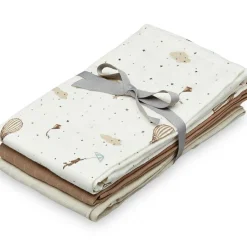 Lot de 3 langes en coton bio Dreamland (70 x 70 cm)|Cam Cam Copenhagen Online