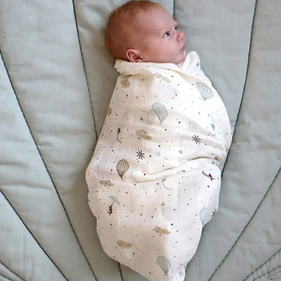 Lot de 3 langes en coton bio Dreamland (70 x 70 cm)|Cam Cam Copenhagen Online