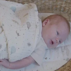 Lot de 3 langes en coton bio Dreamland (70 x 70 cm)|Cam Cam Copenhagen Online