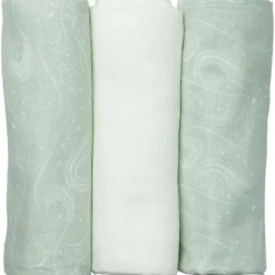 Clearance Trois Kilos Sept Lot de 3 langes en mousseline Au large de Nova (70 x 70 cm)