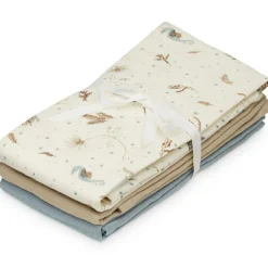 Online Cam Cam Copenhagen Lot de 3 langes en mousseline Sea Garden