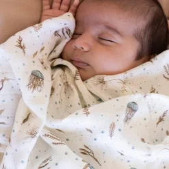 Online Cam Cam Copenhagen Lot de 3 langes en mousseline Sea Garden