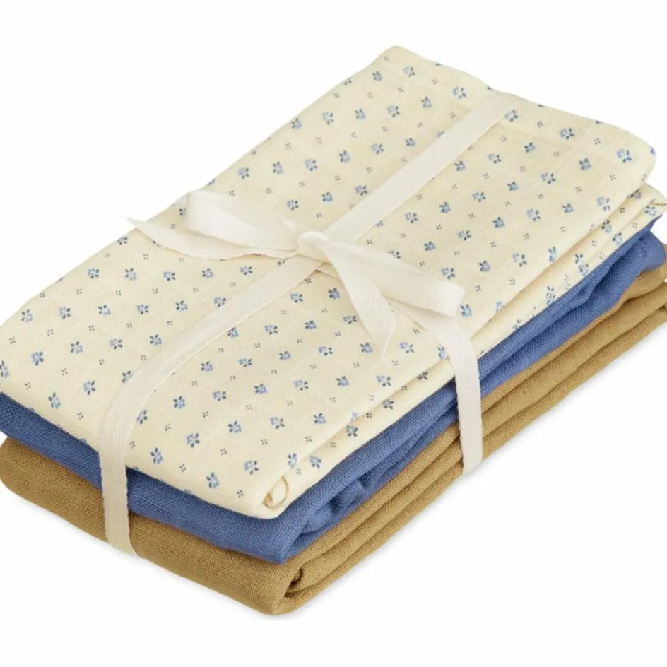 Discount Cam Cam Copenhagen Lot de 3 langes en mousseline Capri (70 x 70 cm)