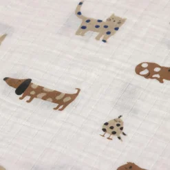 Lot de 3 langes Little Mateys bleu roi (60 x 60 cm)|Lässig Discount