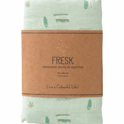 Lot de 2 langes Surf boy (70 x 60 cm)|Fresk Online