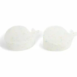 Lot de 2 mini boîtes à goûter en silicone Christian la Baleine Confettis|Filibabba Sale