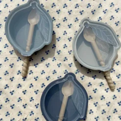 Best Konges Slojd Lot de 3 moules à glaces citron en silicone bleu mix