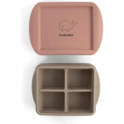 Clearance Filibabba Lot de 2 moules de conservation Rose