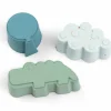 Lot de 3 moules en silicone Happy clouds Bleu|Done by Deer