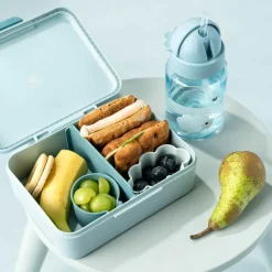 Lot de 3 moules en silicone Happy clouds Bleu|Done by Deer