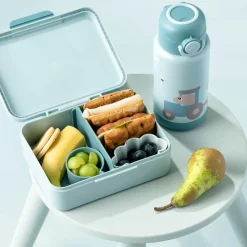 Done by Deer Lot de 3 moules en silicone Happy clouds Rose