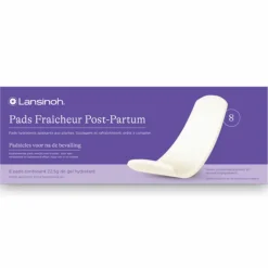Best Lansinoh Lot de 8 pads fraîcheur post-partum