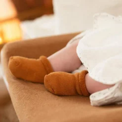 Lot de 3 paires de chaussettes Terracotta-Ecru-Camel (pointure 14-16)|Trois Kilos Sept Outlet